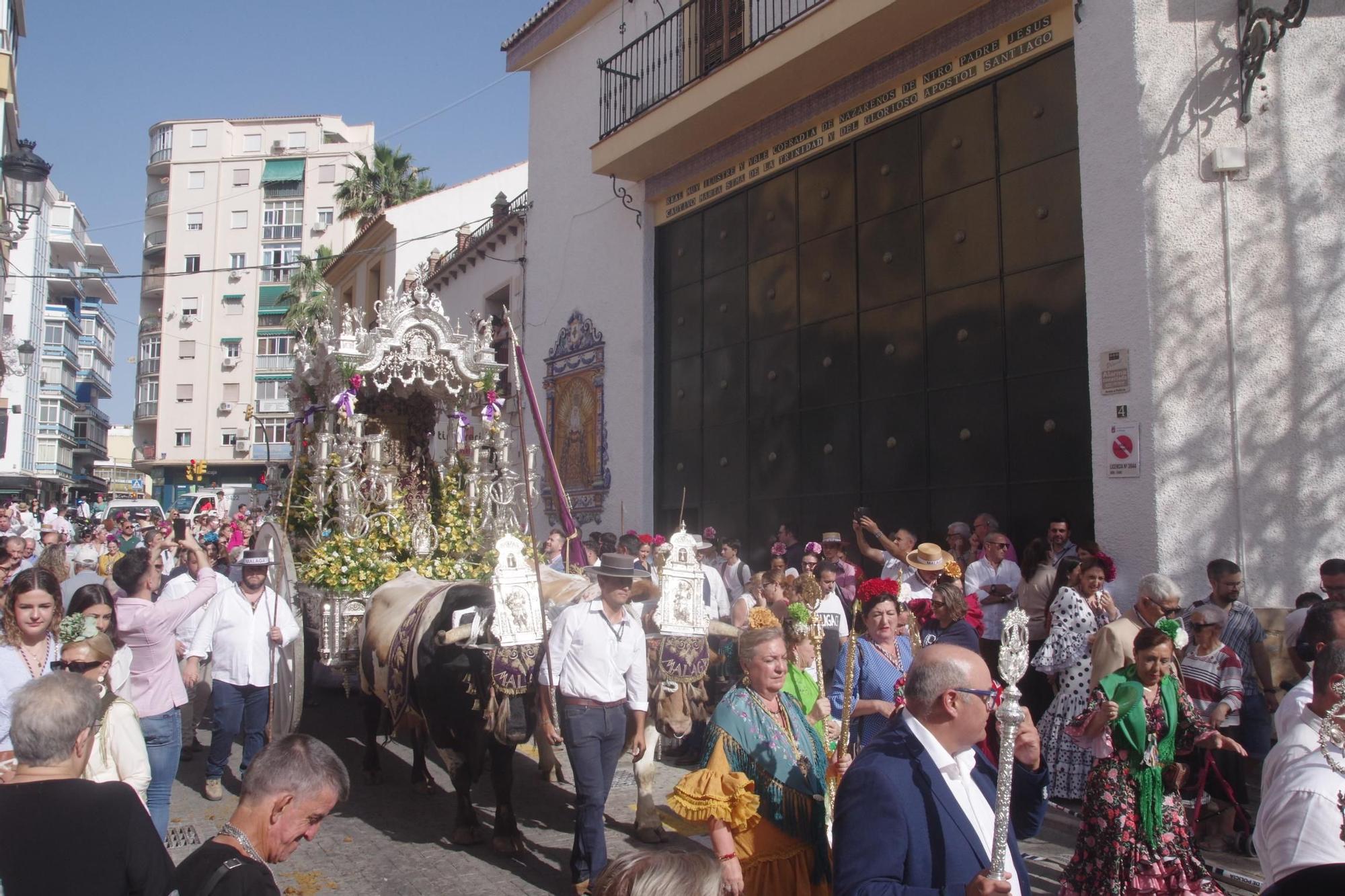 Este sábado inicia su camino a Huelva la Real Hermandad del Rocío de Málaga