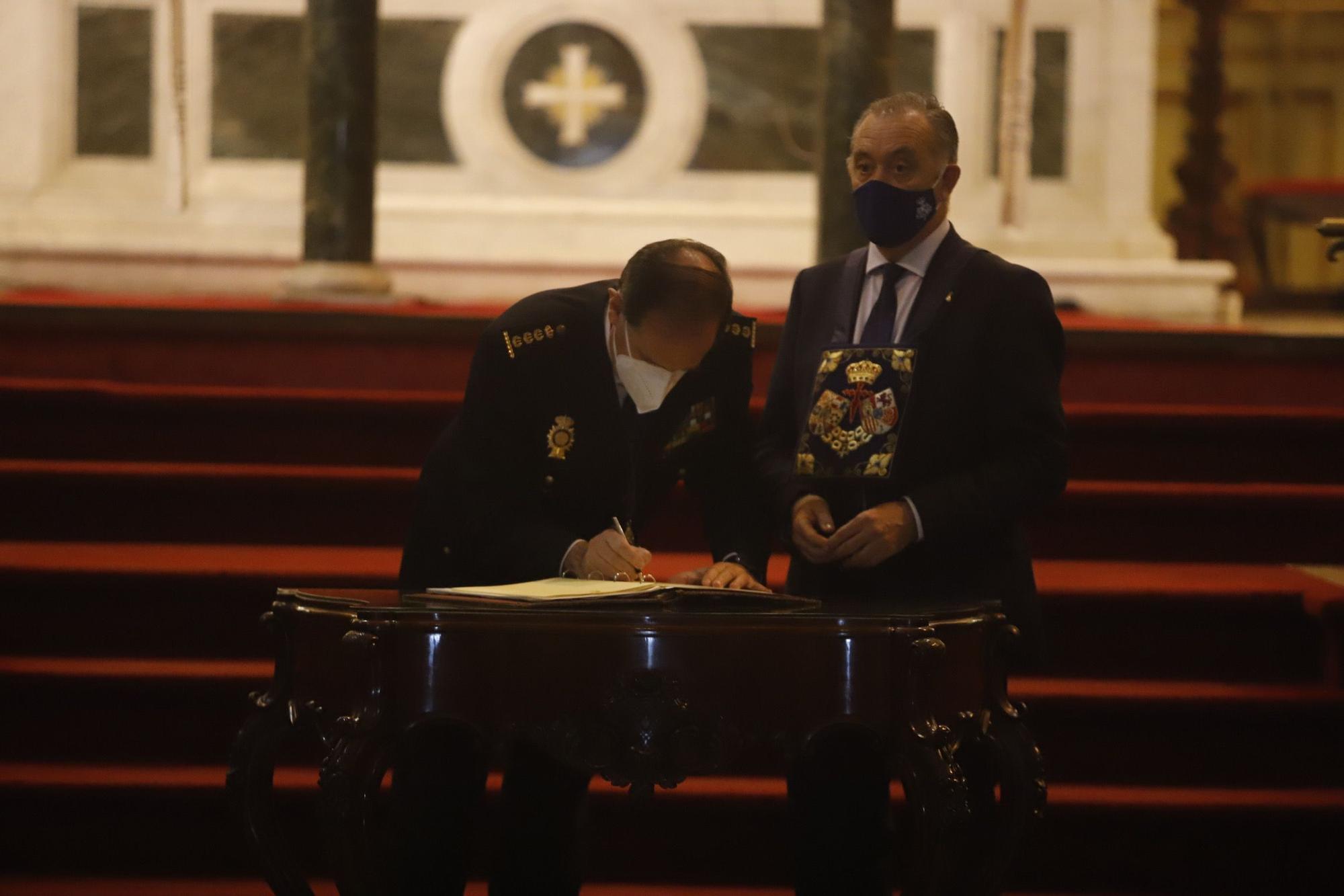 Acto de liberación de tres presos por El Rico en la Catedral