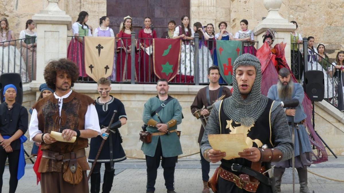 Imagen de archivo del mercado medieval María de Luna de Segorbe, que este 2025 se celebrará el último fin de semana de mayo.
