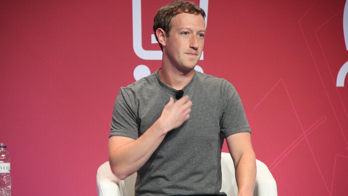 Imatge en un pla mig de Mark Zuckerberg, president de Facebook