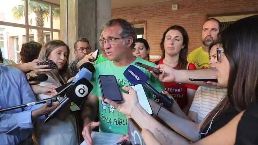 ordinador de Stepv: "Hemos encontrado un tono más conciliador y hemos avanzado en algunas cuestiones"