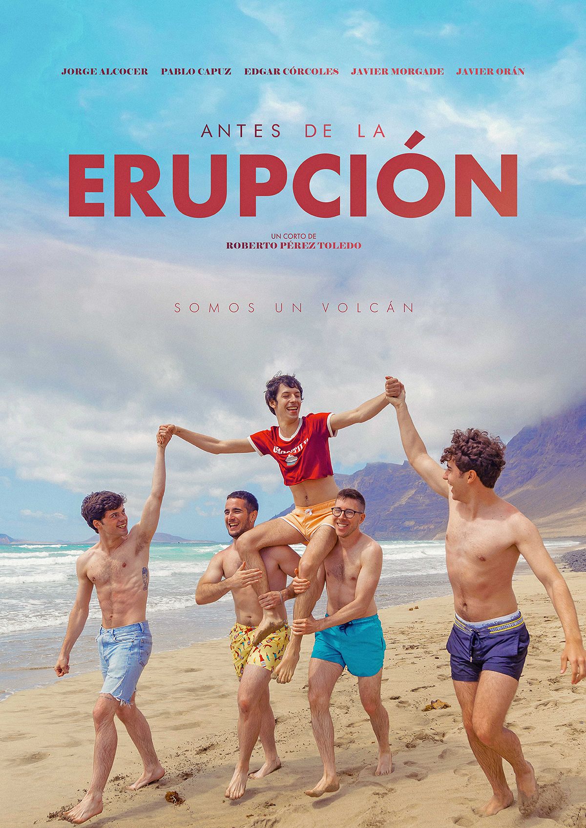 Cartel de &#039;Antes de la erupción&#039;, el último corto de Roberto Pérez Toledo