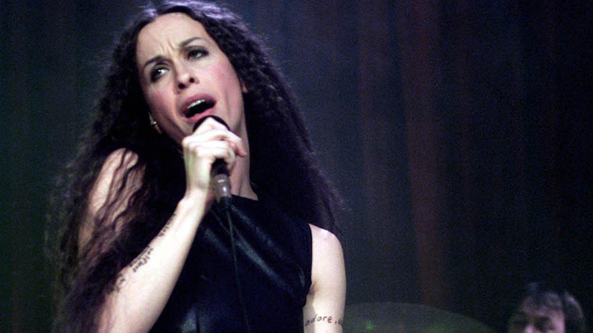 Alanis Morissette en un concierto, en una imagen de archivo