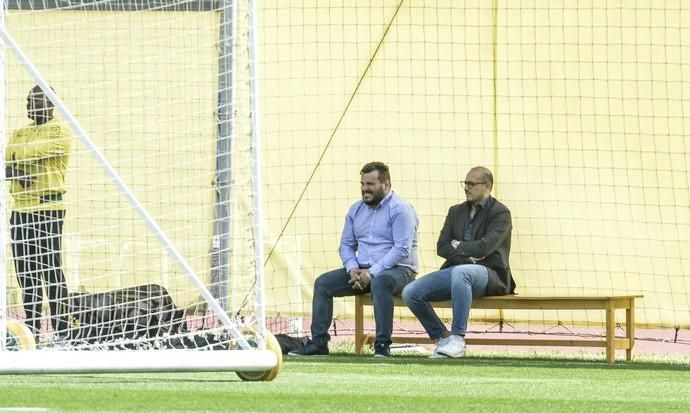 TELDE. Entrenamiento de la UDLP  | 02/04/2019 | Fotógrafo: José Pérez Curbelo