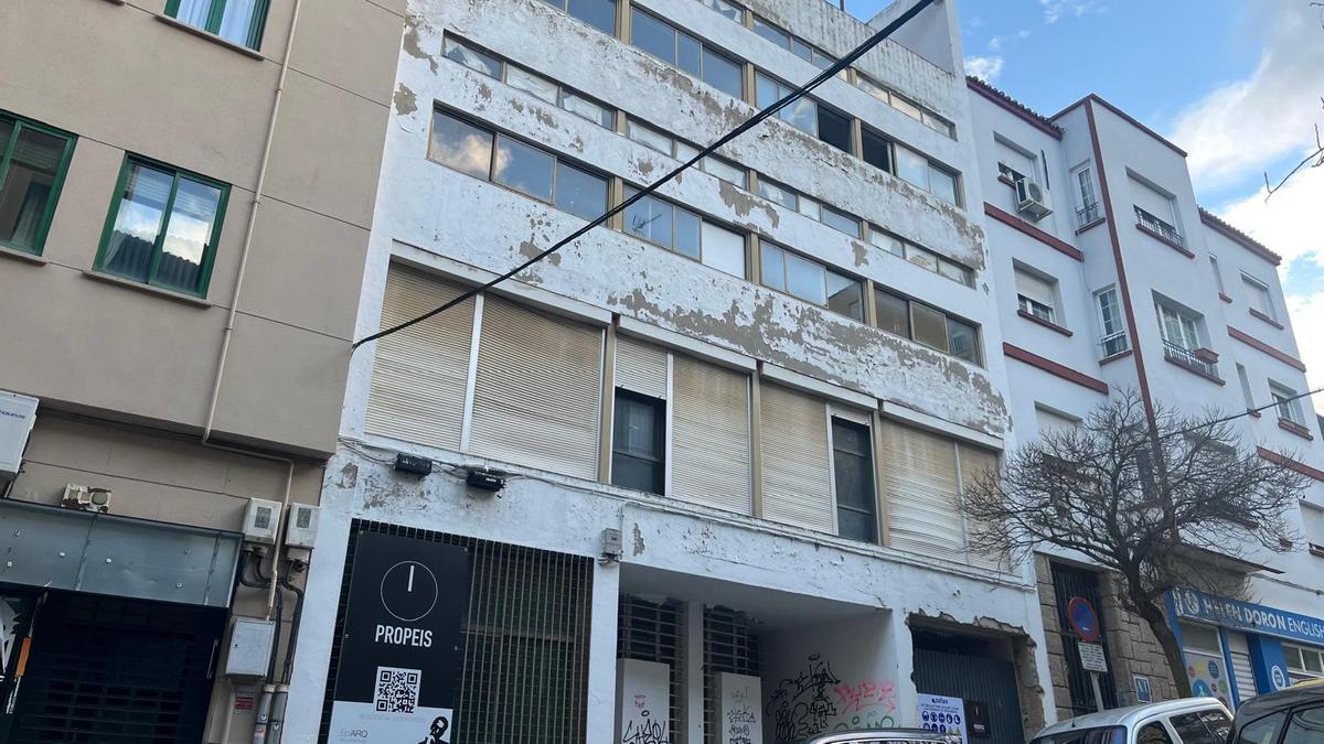 El antiguo 'Licen' de Cáceres.