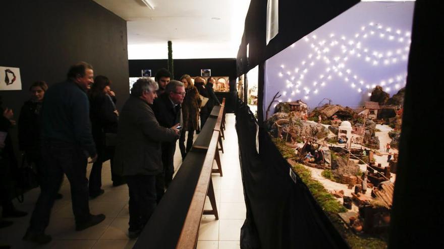 Exposición de belenes de la calle de La Fruta, el año pasado