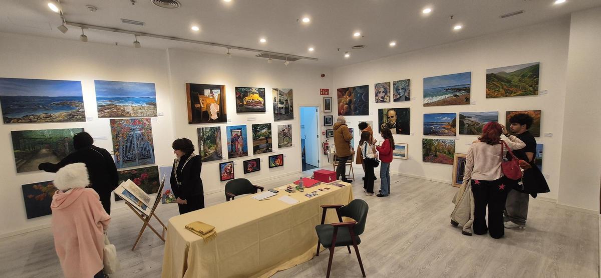De un Ikea a una exposición de pinturas en pleno centro comercial de Vigo