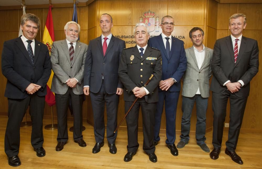 Toma de posesión del nuevo jefe de la Policía