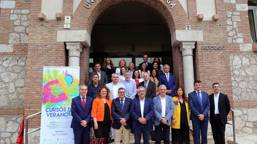 Los Cursos de Verano se han presentado en el Rectorado de la UMA.