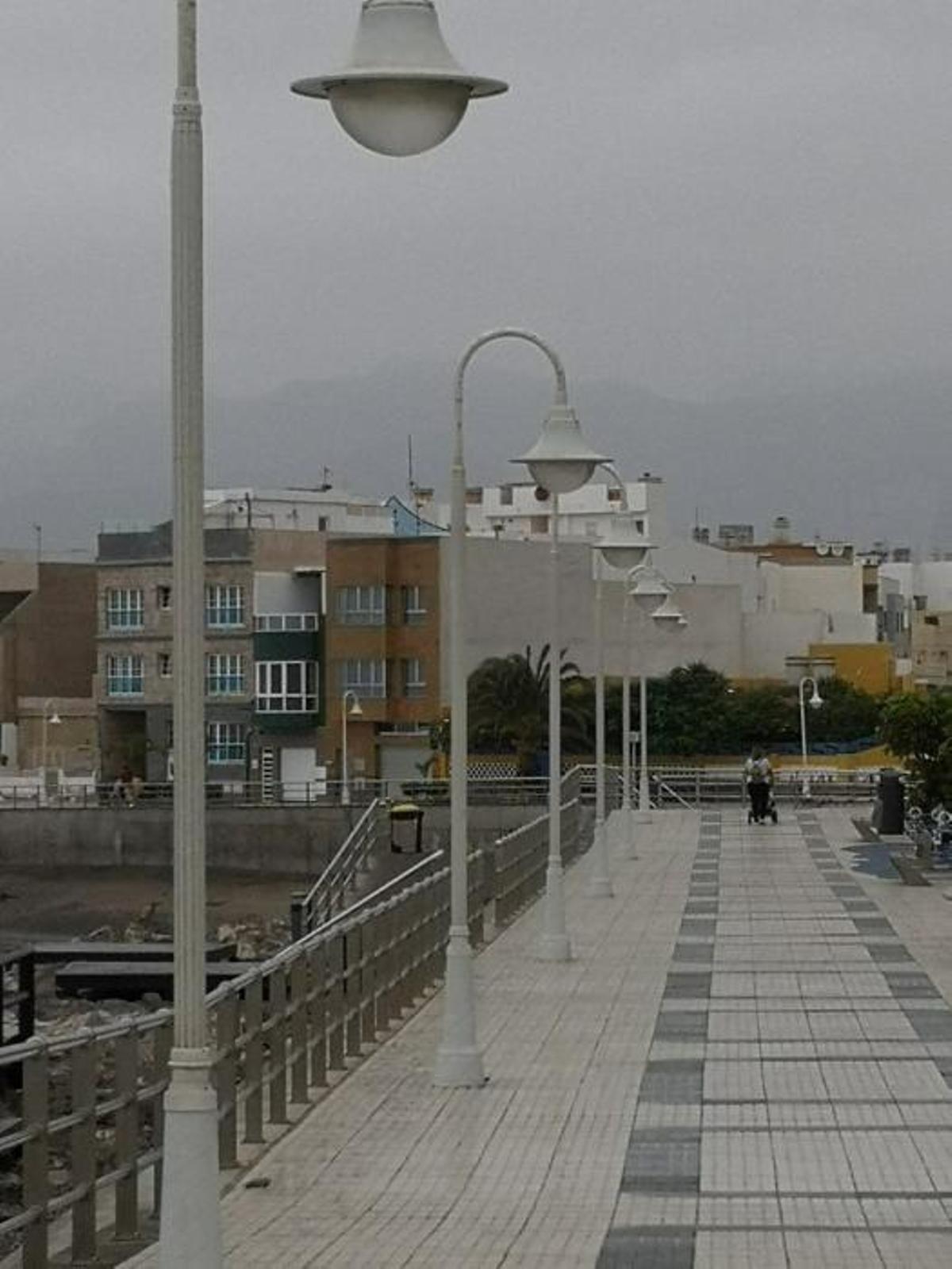 Tormenta y relampagos en Gran Canaria