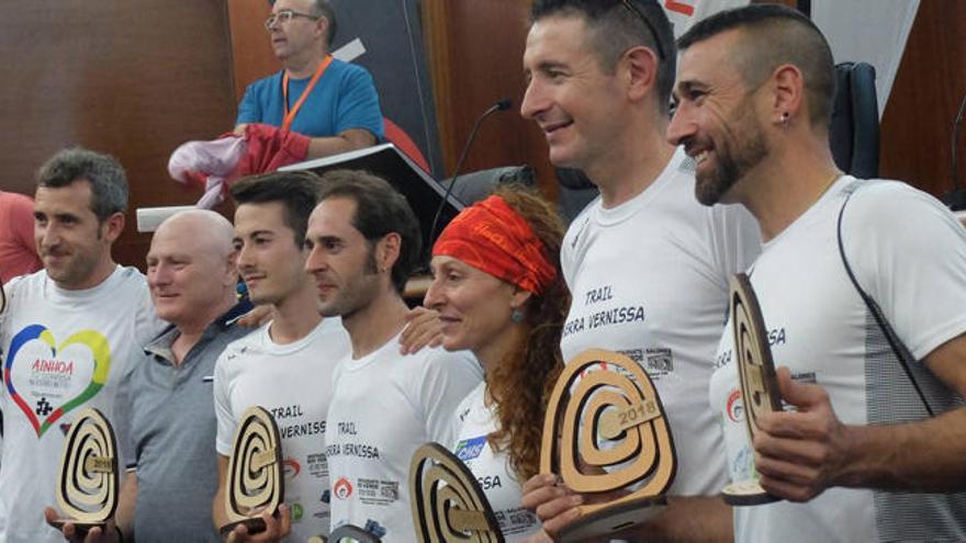 Ganadores de la séptima edición del Circuito Trail Valencia