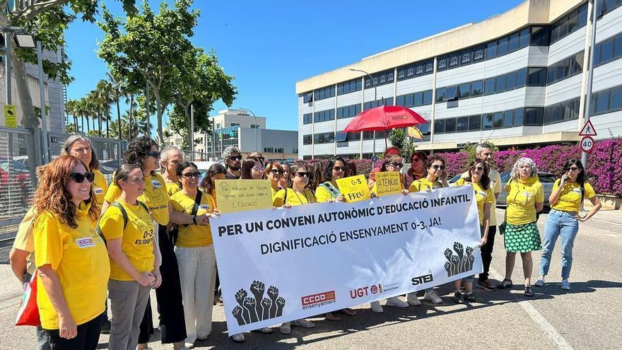 USO pide garantías jurídicas en la negociación laboral de las 'escoletes' 0-3 de Baleares