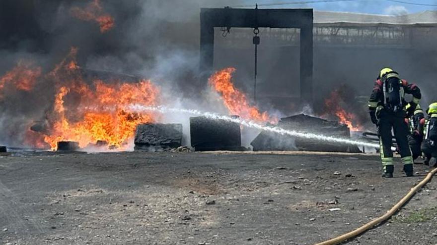 Incendio en Carrizal
