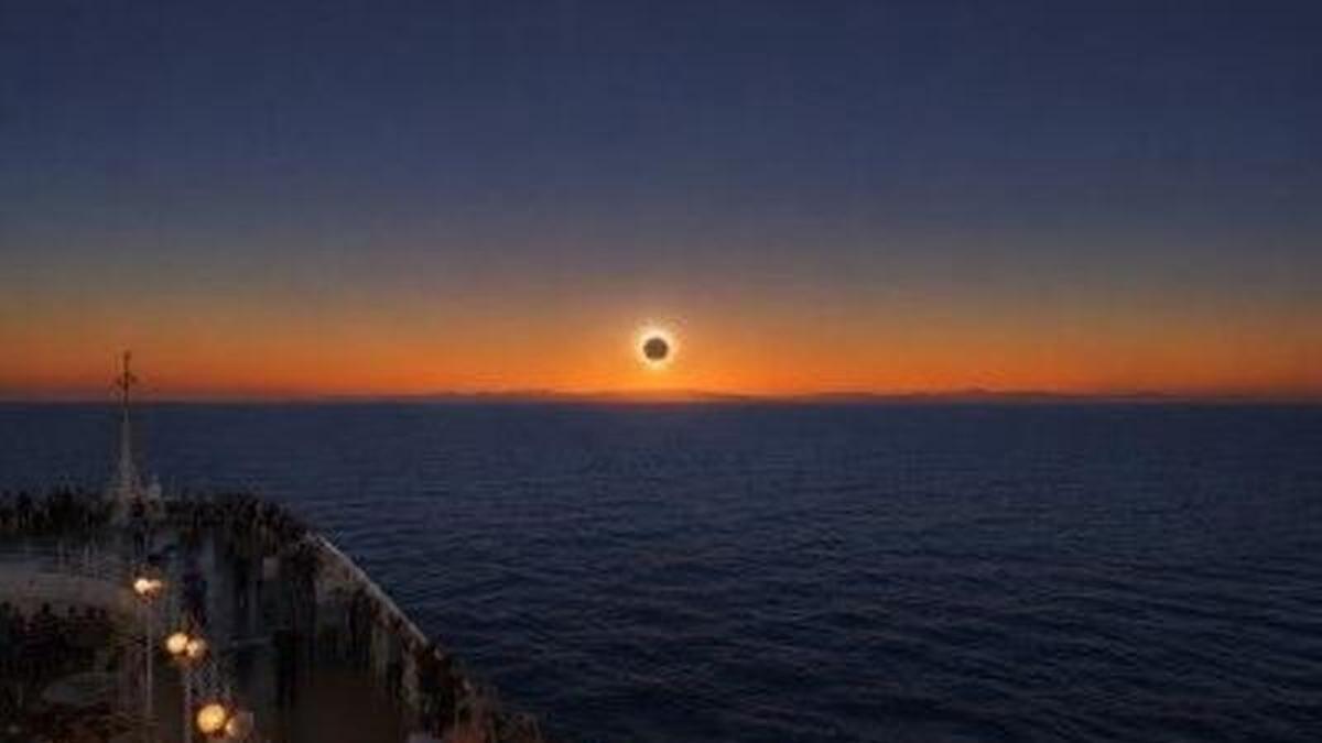 Trasmed ofrecerá la observación del eclipse solar en alta mar junto a expertos de la Universitat de València.