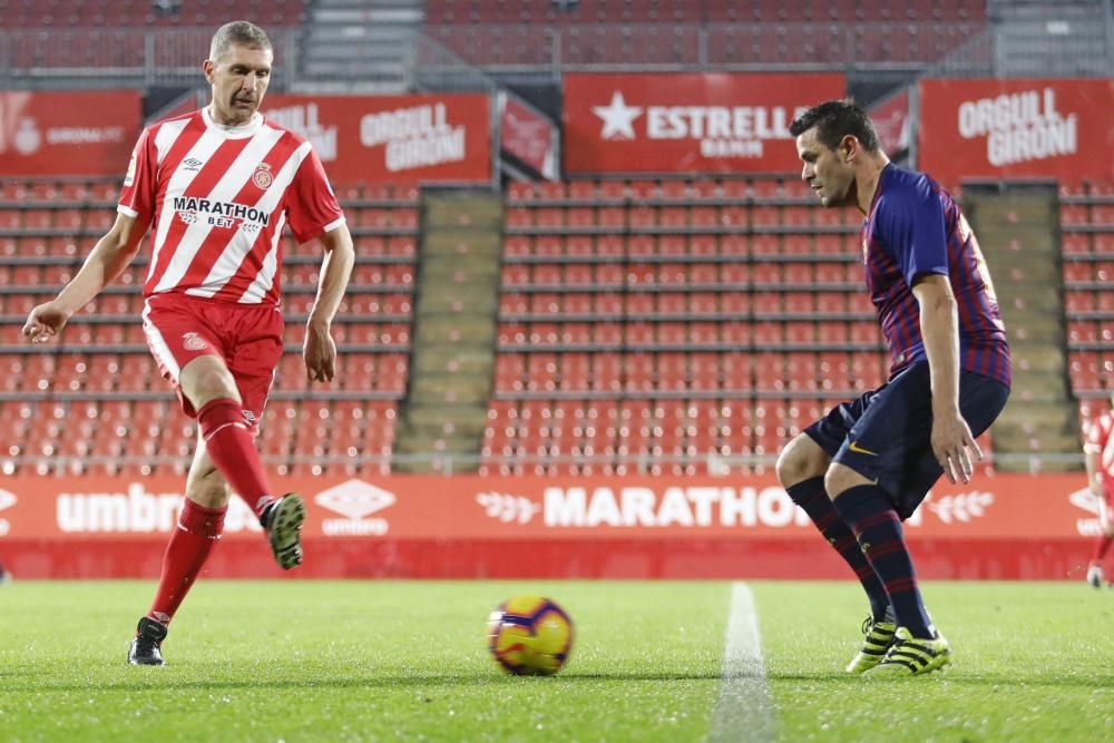 Partit entre veterans del Girona i del Barcelona