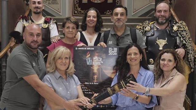 Presentación del VII Iter Ignis en la Diputación de Albacete, ayer.