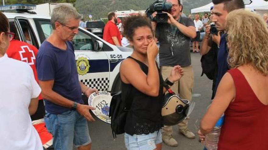 El foc de Llutxent  està estabilitzat i els desallotjats poden tornar a casa