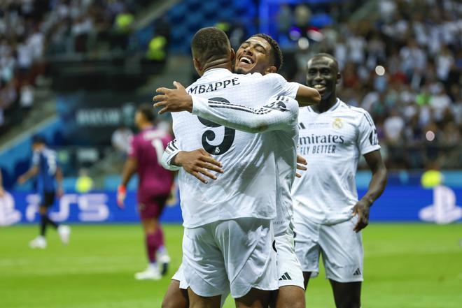 Final de la Supercopa de Europa de fútbol entre Real Madrid y Atalanta disputado en el Estadio Nacional de Polonia, en Varsovia.