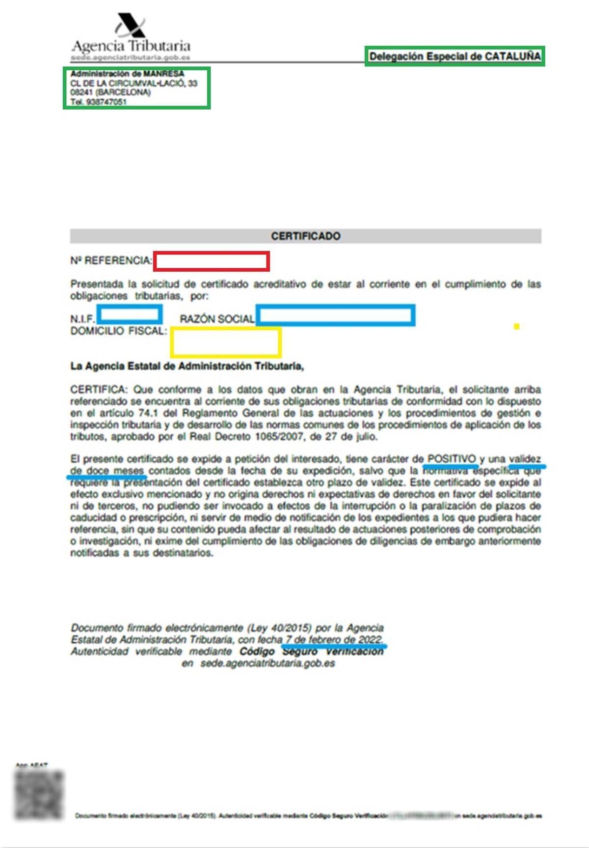 Importancia del Certificado