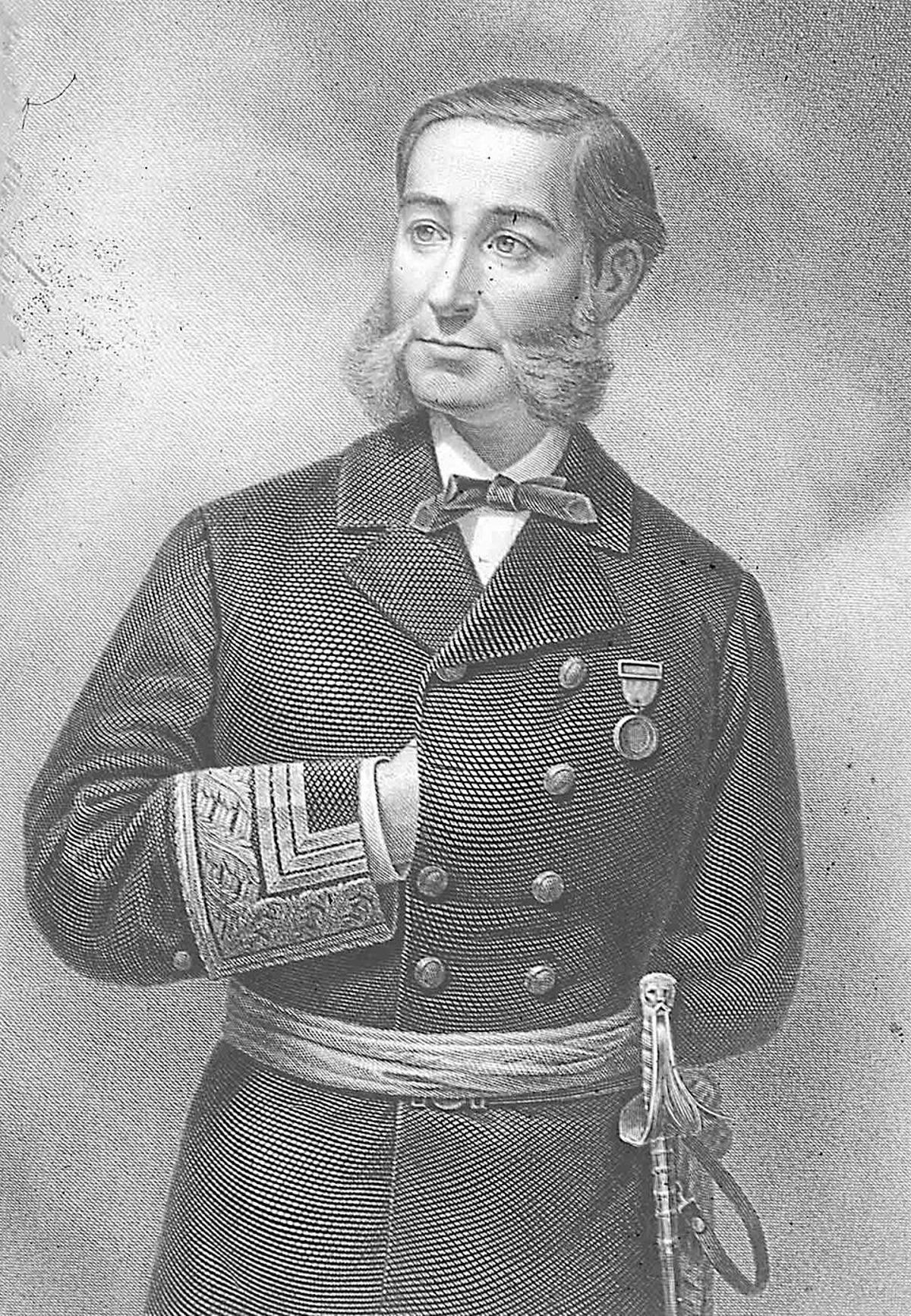 Casto Méndez Núñez, el héroe nacional que da nombre a la Rambla de Alicante
