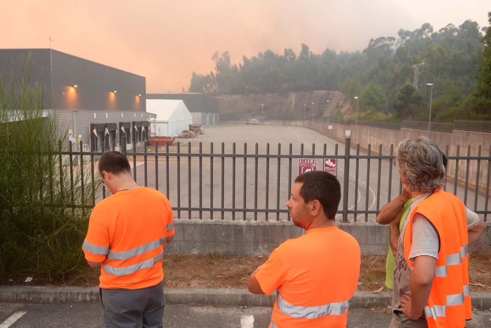 Incendio en Castroagudín