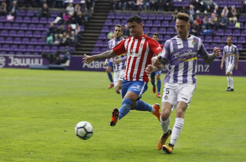 Valladolid - Sporting, en imágenes