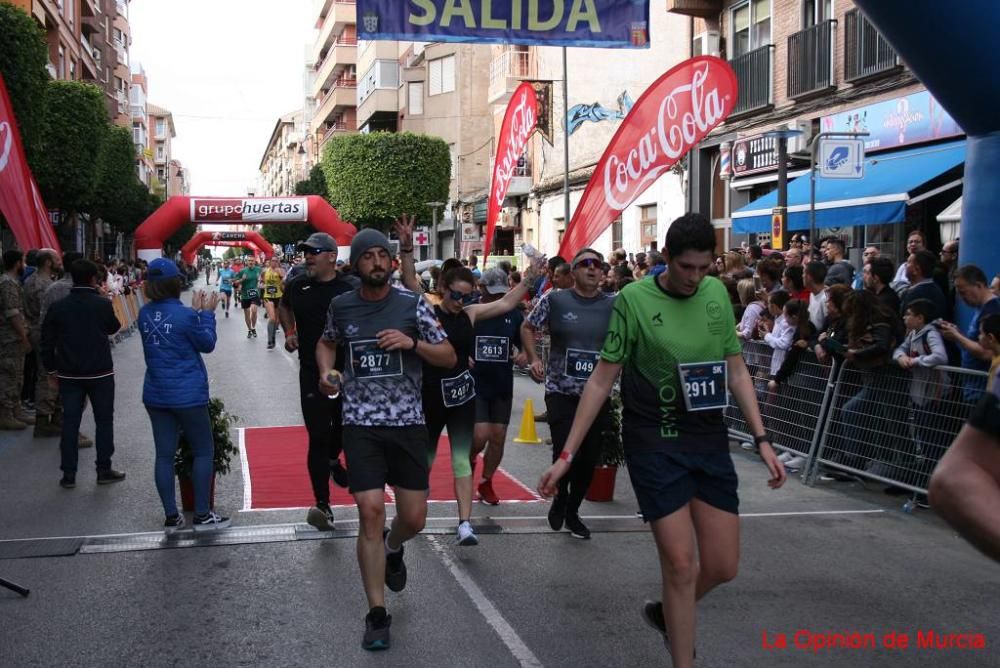 Llegadas 5K Carrera Popular Base Aérea de Alcantar