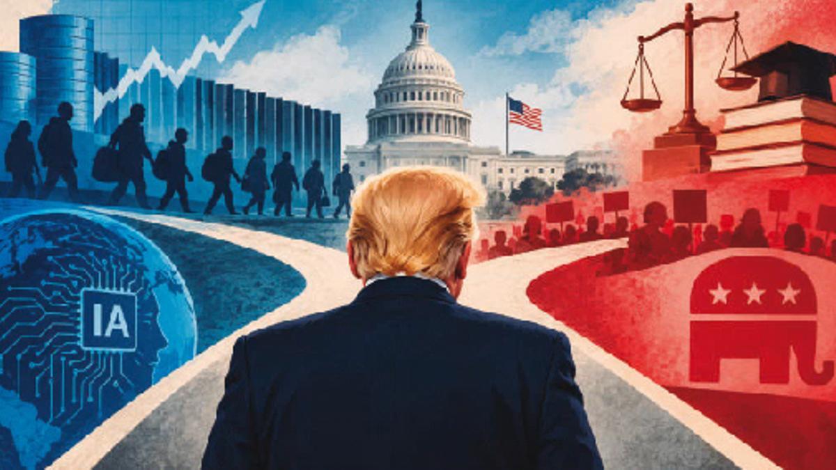 Trump, a mig mandat