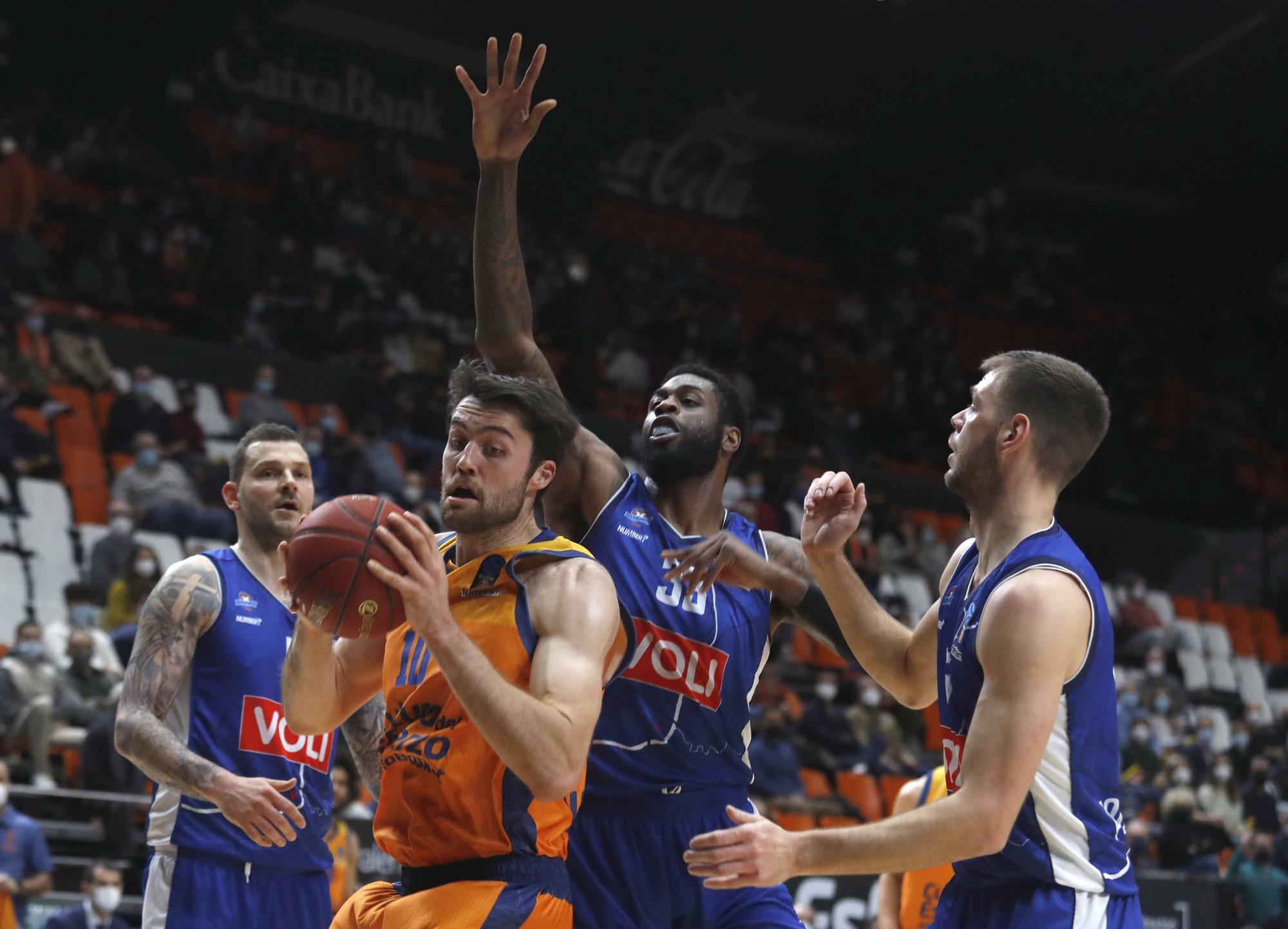 La  victoria de Valencia Basket ante el Buducnost