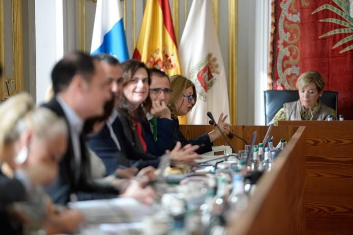 Las Palmas de Gran Canaria.  Pleno del ayuntamiento.  | 28/02/2020 | Fotógrafo: José Carlos Guerra