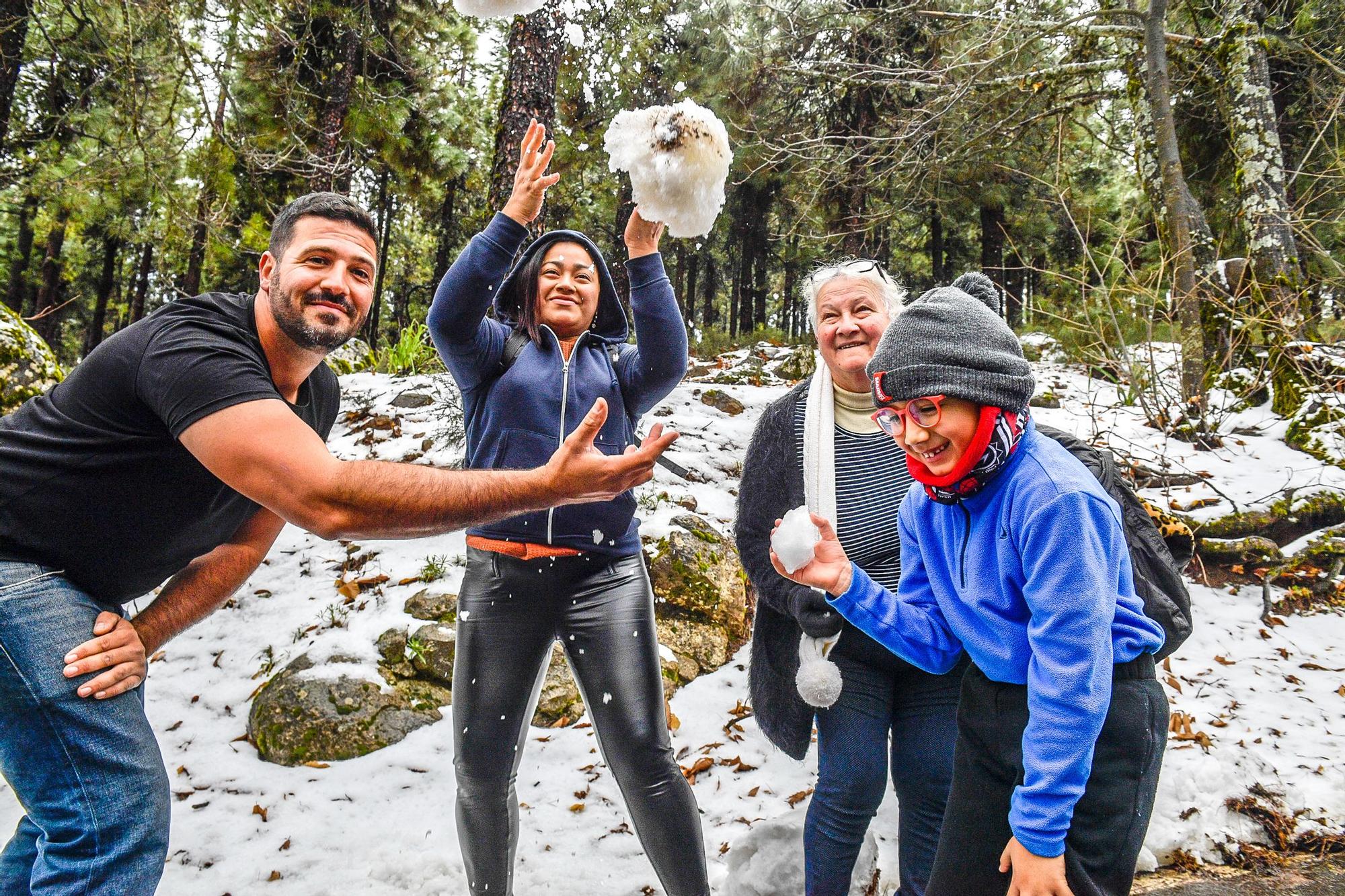 Nevada en Gran Canaria (16/02/23)