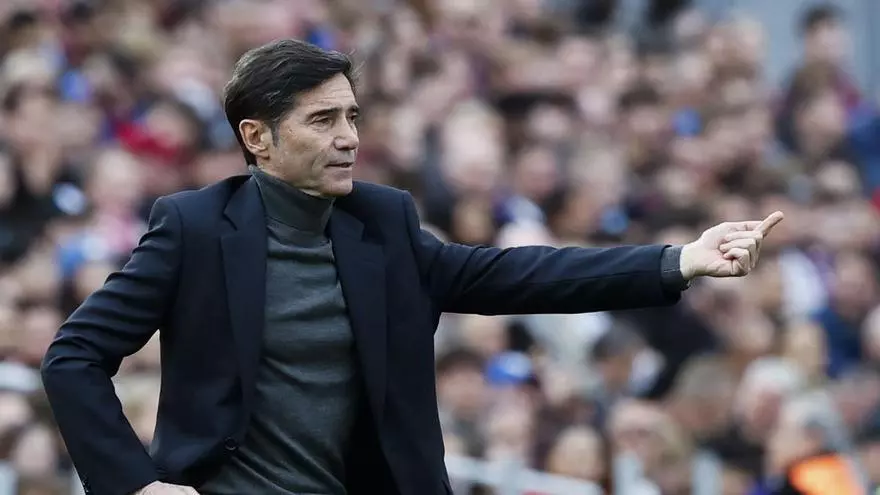 Marcelino, sobre su futuro: "Especular sobre lo que pueda pasar a partir de junio no nos conduce a nada bueno"
