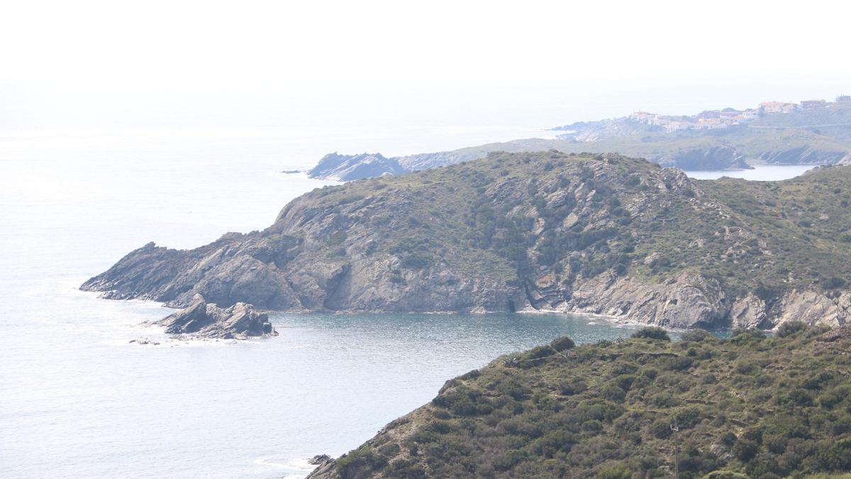 Penya-segats a la zona del cap de Creus
