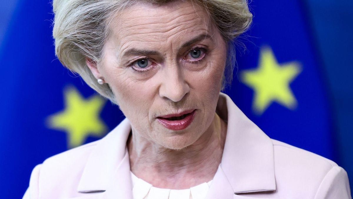 La presidenta de la Comisión Europea, Ursula von der Leyen.