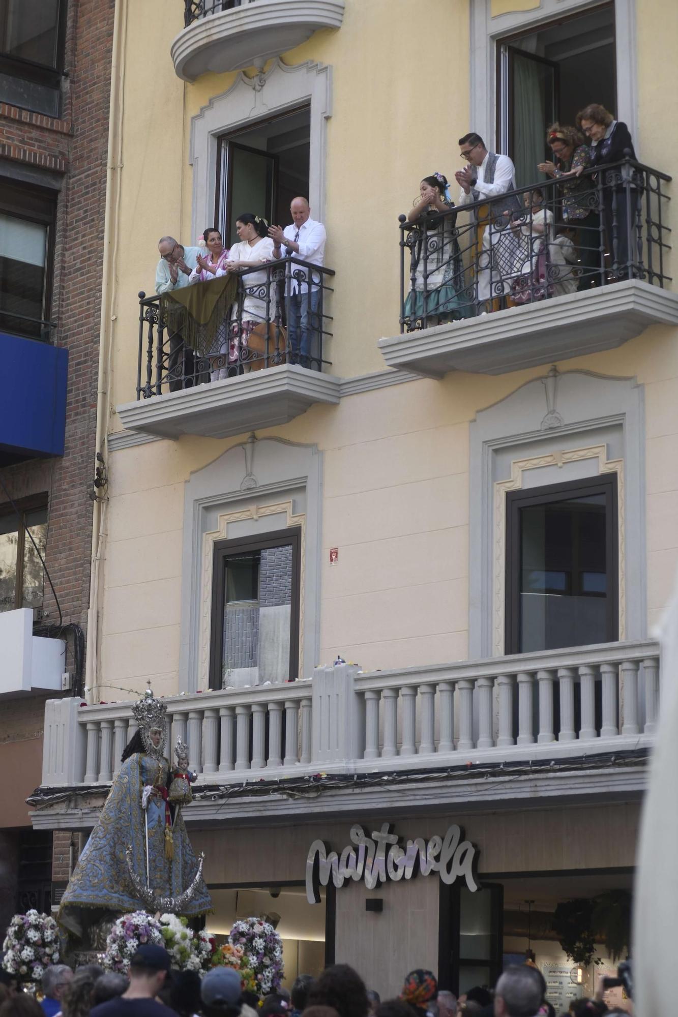 Misa huertana y procesión con la Virgen de la Fuensanta en el Bando de la Huerta