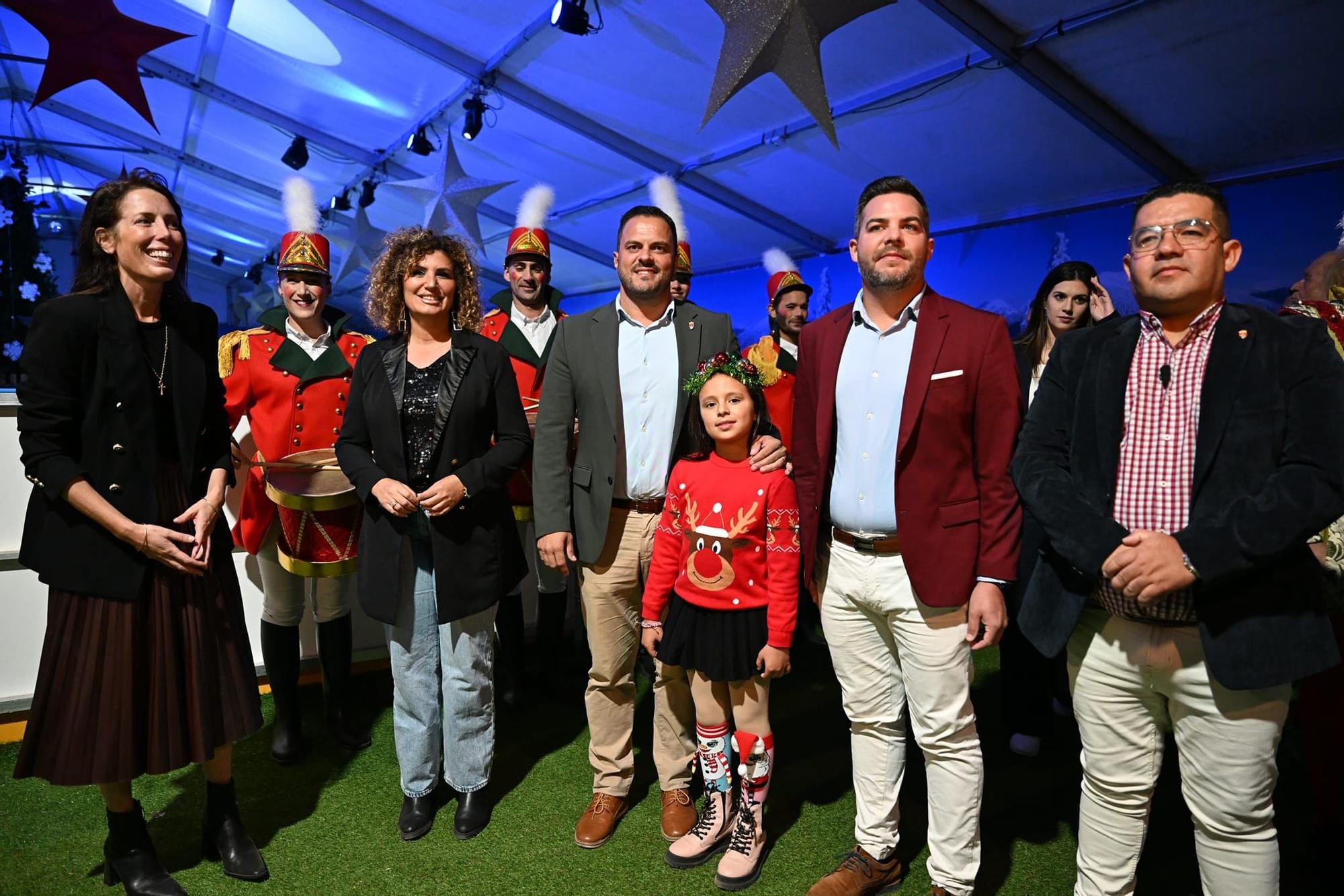 Inauguración de la Feria de Navidad de Arrecife 2024