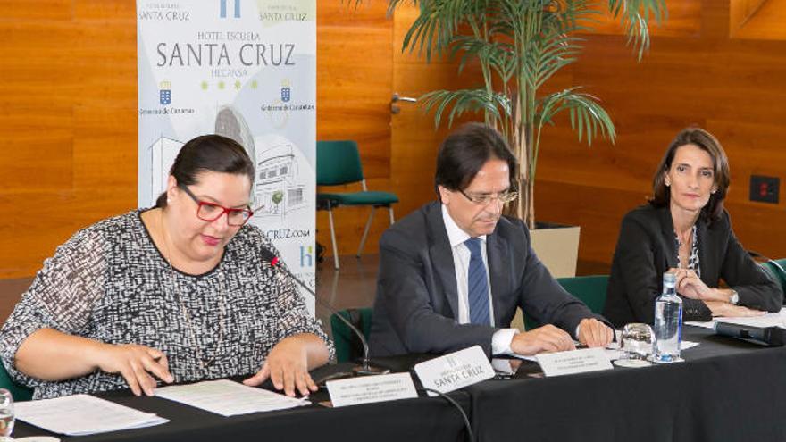 Jorge Marichal e Inés Jiménez, miembros del jurado de los premios turísticos de Canarias