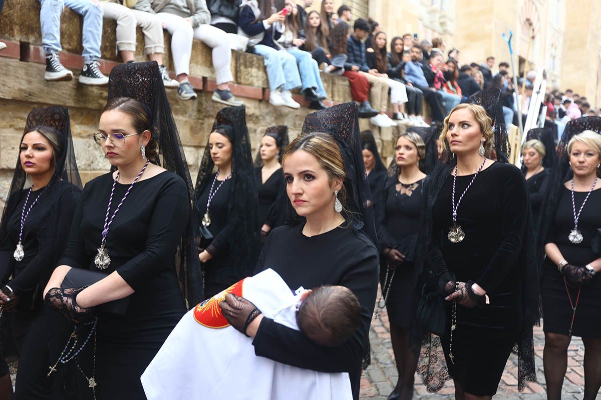 La salida procesional de la Agonía, en imágenes