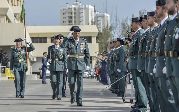 12/10/2017 LAS PALMAS DE GRAN CANARIA. Celebración del Día la Patrona de la Guardia Civil en la Comandancia de Las Palmas. FOTO: J. PÉREZ CURBELO