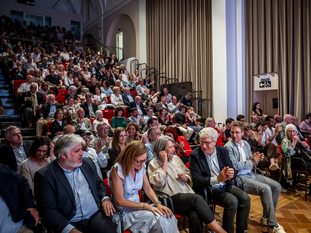 Els convidats vam omplir l'aforamentde l'auditori figuerenc
