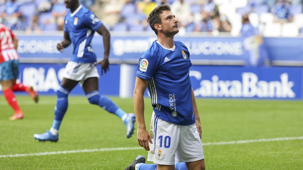 El partido del Real Oviedo, en imágenes