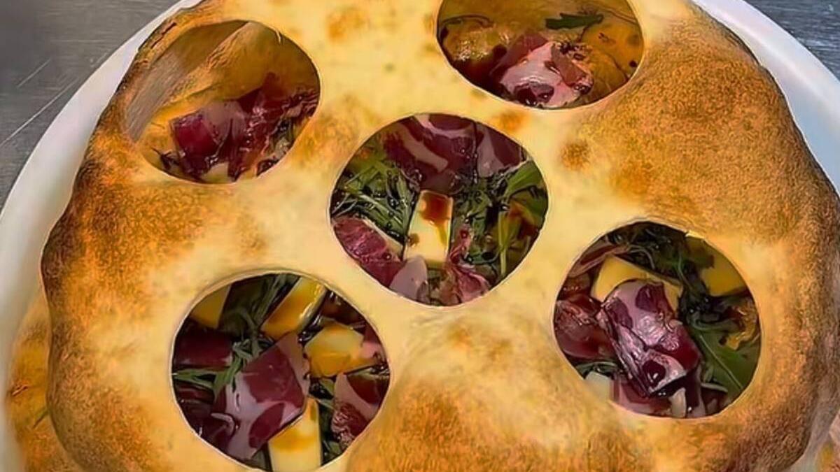 La pizza que rinde homenaje a la Virgen de Candelaria