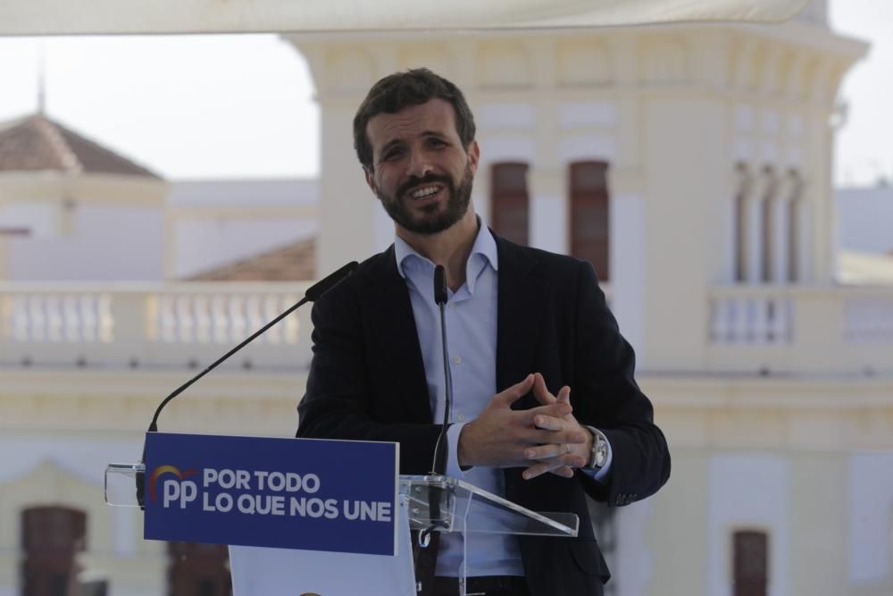 Acto de Pablo Casado en Tenerife