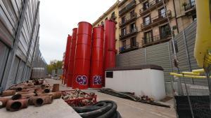 La calle de Urgell, entre Diputació y Consell de Cent.