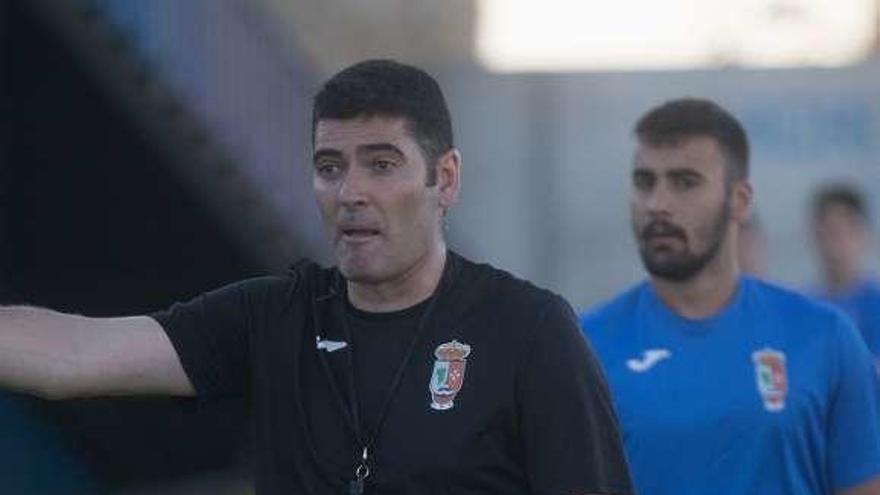 Mario Prieto, durante un entrenamiento.