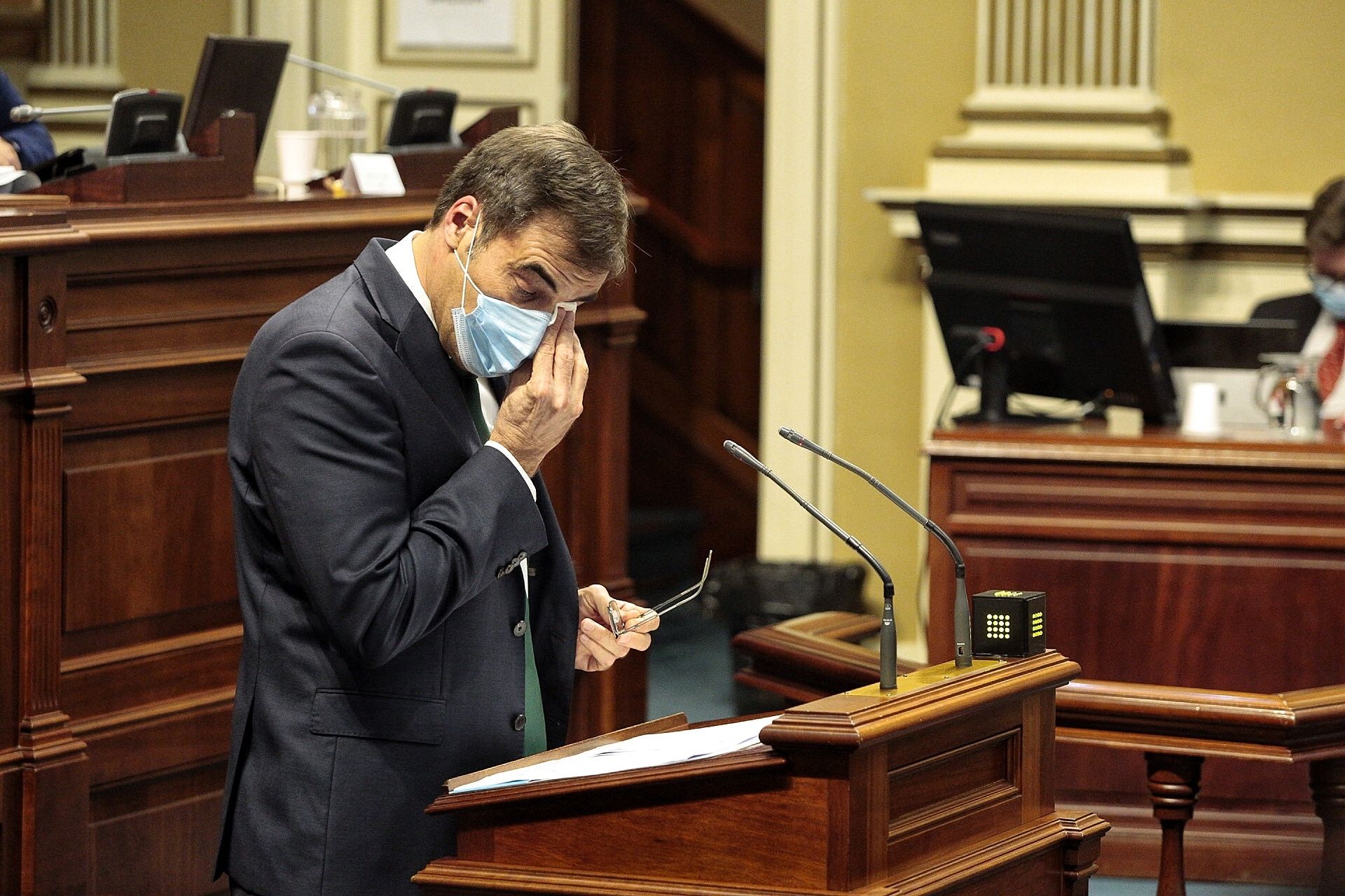 Pleno del Parlamento de Canarias