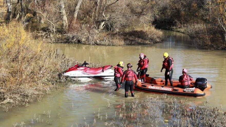 La Policía no halla rastro de Víctor en el cauce del Ebro