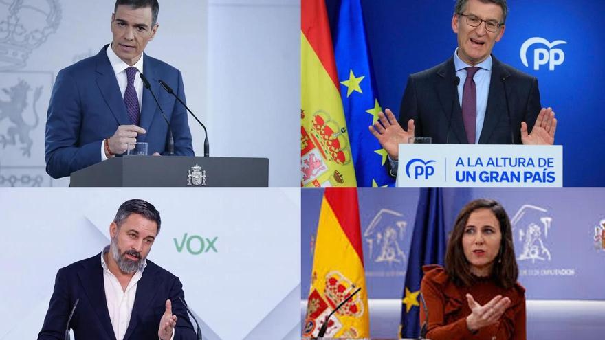 Extremadura, epicentro electoral: los líderes nacionales invaden desde este jueves la campaña