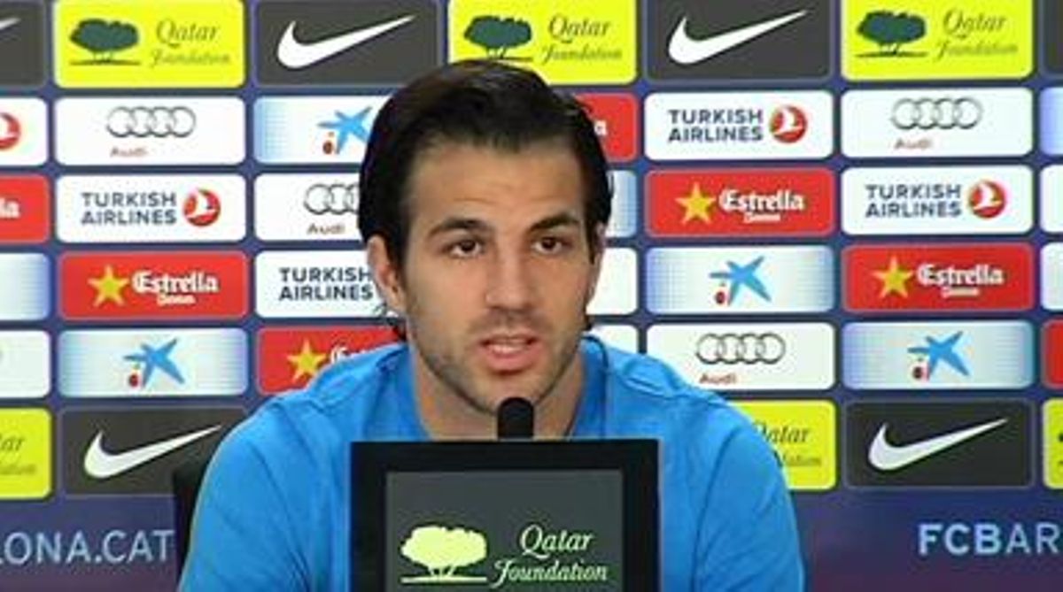 Cesc Fabregas no té cap dubte sobre Messi i així ho ha mostrat en roda de premsa.