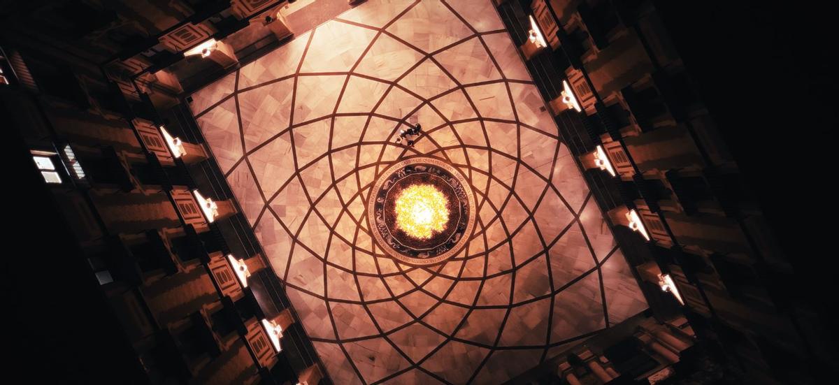 Una imatge del vídeo de felicitació de Nadal de Montserrat